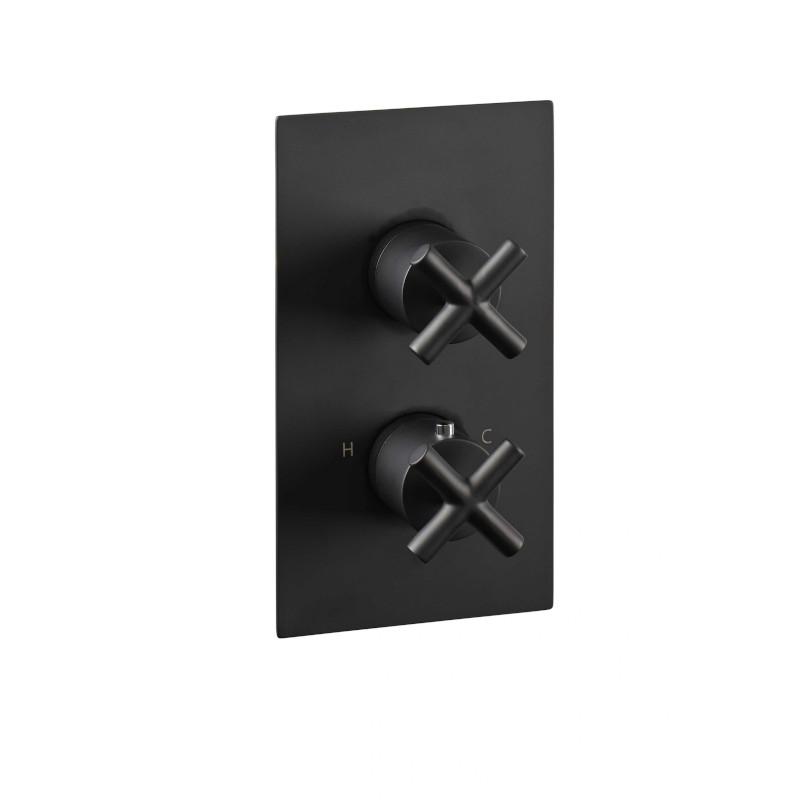 JTP Solex Matt Black Showers