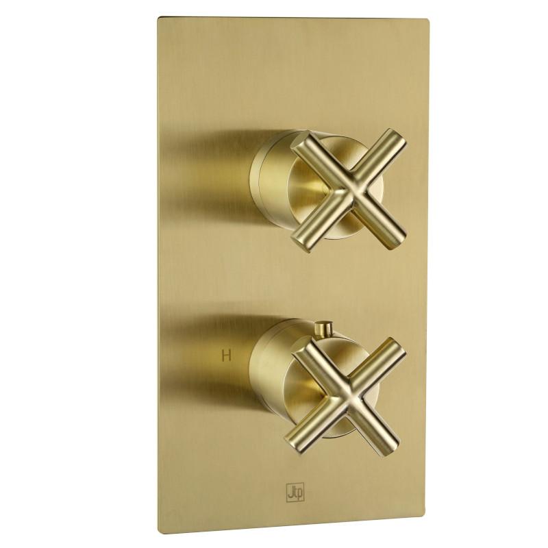 JTP Solex Brushed Brass Showers