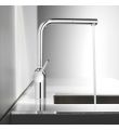 Livello Sink Mixer with Pull Out Spout Chrome