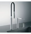 Ono Highflex 3 Hole Sink Mixer inc Flexible Spray