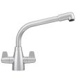 Franke Davos Monobloc Sink Mixer Silk Steel