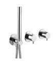 Florence Modular 2 Way Shower with Handset Chrome