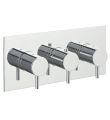 Florence Horizontal 2-Way Thermostatic Shower Chrome