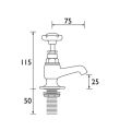 1901 Chrome Vanity Basin Taps NVANCCD Technical