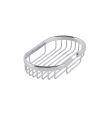 Florence Round Shelf Basket Chrome