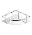 Florence Shower Corner Basket Chrome
