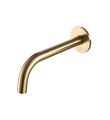 VOS 200mm Bath or Basin Spout Brushed Brass