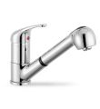 Creta Kitchen Mixer Tap With Pull Out Spray Chrome
