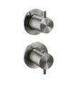 VOS Modular 2 Way Thermostatic Shower Brushed Black