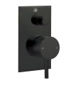 VOS Single Lever Diverter Valve Matt Black