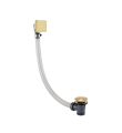 Hix Click Clack Bath Waste Brushed Brass