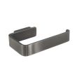Hix Toilet Paper Holder Brushed Black