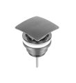 Hix Universal Basin Waste Brushed Black