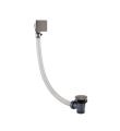 Hix Click Clack Bath Waste Brushed Black