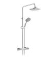 Florence 2 Way Bar Shower Valve Riser Kit Chrome
