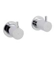 Florence Wall Valves Chrome