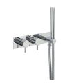 Florence 2-Way Thermostatic Shower with Handset Chrome