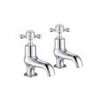 Grosvenor Cross Bath Taps Chrome