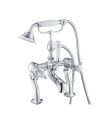 Grosvenor Cross Deck Bath Shower Mixer Chrome