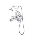 Grosvenor Cross Wall Bath Shower Mixer Chrome