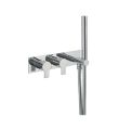 Amore 2-Way Thermostatic Shower with Handset Chrome