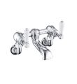 Grosvenor Lever Wall Bath Filler Chrome