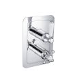 Grosvenor Lever Thermostatic Shower Valve Chrome