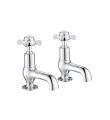 Grosvenor Pinch Cloakroom Basin Taps Chrome