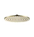 VOS 250mm Round Shower Head Brass
