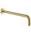 VOS 400mm Wall Shower Arm Brass