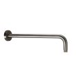 VOS 400mm Wall Shower Arm Brushed Black