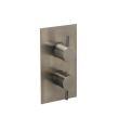 VOS Thermostatic Shower Valve Brushed Black