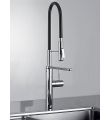 Ono Highflex Kitchen Sink Mixer Tap With Swivel Spout And Pre-Rinse Spray