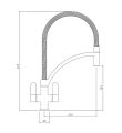Abode Genio Monobloc Chrome Tech AT2071-T