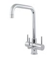 Monza 3 Lever Mixer And Cold Filter Tap Chrome