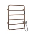 Aero 640 Electric Towel Rail Brushed Bronze