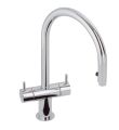 Hesta Twin Lever Sink Mixer Chrome