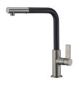 Auriga Monobloc Kitchen Mixer Tap Brushed Nickel