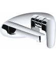 Base Wall Mounted Basin Mixer Chrome