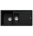 Franke Basis 1.5 Bowl Inset Sink Matt Black