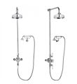 Belgravia Shower with 200mm Head and Handset on Cradle Bracket