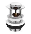 Small Dome Slotted Clicker Basin Waste