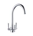 Eclipse Tri-Spa Filter Tap with Swivel Spout Chrome