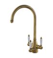 Krypton Tri-Spa Filter Tap with Swivel Spout Brushed Bronze