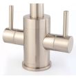 Savita Monobloc Mixer With Swivel Spout Brushed Nickel 2