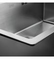 Urban 1 Small Bowl Kitchen Sink Stainless Steel Lip