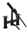 Cruzar Bath Shower Mixer Matt Black