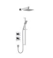 Cruzar 2-Way Recessed Shower Valve Kit Chrome