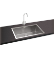 Carron Phoenix Deca XL 1 Bowl Sink Stainless Steel