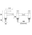 Design Utility Lever Bath Filler